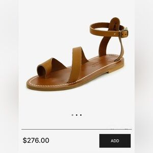 NWT kjaques sandals! bought but not my size. Great condition NEVER WORN.